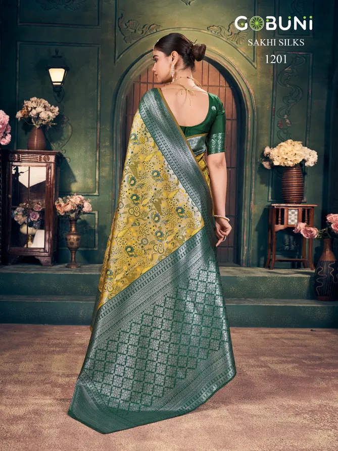 Sakhi Silk By Gobuni Zari Silk Designer Saree Wholesale Price In Surat